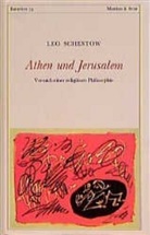 Raimundo Panikkar, Schestow, Leo Schestow, Hans Ruoff - Athen und Jerusalem