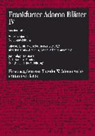 Theodor W. Adorno Archiv, Rolf Tiedemann - Frankfurter Adorno Blätter 4