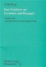 Ursula Engel - Zum Verhältnis von Psychiatrie und Pädagogik