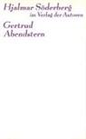 Hjalmar Söderberg, Walte Boehlich, Walter Boehlich - Gertrud /Abendstern