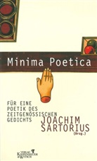Joachim Sartorius, Joachim Sartorius - Minima Poetica