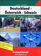 Freytag Berndt Atlanten: Freytag & Berndt Atlas Superatlas Deutschland, Österreich, Schweiz. Superatlas Germany, Austria, Switzerland. Superatlas Allemagne, Autriche, Suisse; Superatlante Germania, Austria, Svizzera; Superatlas Duitsland, Oostenrijk, Zwitserland; Superatlante Alamania, Austria, Suiza