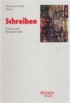 Christia Schärf, Christian Schärf - Schreiben