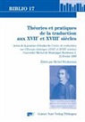 Michael Wiedemann, Miche Wiedemann, Michel Wiedemann - Theories et pratiques de la traduction aux XVIIe et XVIIIe siecles