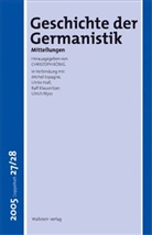Michel Espagne, Christoph König, Marce Lepper, Marcel Lepper - Geschichte der Germanistik. Mitteilungen