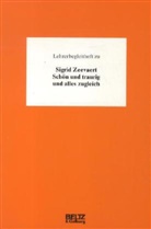 Nicole Hoffmann, Sigrid Zeevaert, Hannelore Daubert - Lehrerbegleitheft zu Sigrid Zeevaert "Schön und traurig und alles zugleich"