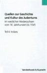 Albrecht Eckhardt, Albrech Eckhardt, Albrecht Eckhardt - Quellen zur Geschichte und Kultur des Judentums im westlichen Niedersachsen vom 16. Jahrhundert bis 1945. Teil 4: Indizes