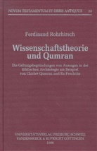 Ferdinand Rohrhirsch - Wissenschaftstheorie und Qumran