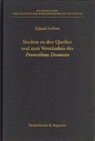 Eckard Lefevre - Studien zu den Quellen und zum Verständnis des Prometheus Desmotes
