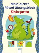 Katri Merle, Katrin Merle, Stefan Seidel, Mascha Greune, Katrin Merle, Stefan Seidel - Mein dicker Rätsel-Übungsblock Kindergarten