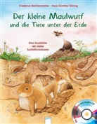 Hans-Günther Döring, Friederun Reichenstetter, Hans-GÃ¼nther DÃ¶ring, Hans-Günther Döring - Der kleine Maulwurf und die Tiere unter der Erde, m. Audio-CD
