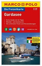 Die Freizeitkarte - Bl.117: Die Freizeitkarte Gardasee. Lago di Garda