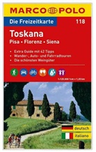 Die Freizeitkarte - Bl.118: Die Freizeitkarte Toskana. Toscana