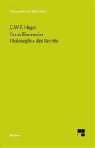 Georg W Hegel, Georg W. Fr. Hegel, Georg Wilhelm Friedrich Hegel, Horst D. Brandt, Hors D Brandt, Klaus Grotsch - Grundlinien der Philosophie des Rechts