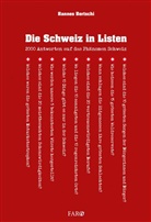 Hannes Bertschi - Die Schweiz in Listen