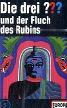 Oliver Rohrbeck, Jens Wawrczeck - Die drei Fragezeichen und . . ., Cassetten - 5: Der Fluch des Rubins, 1 Cassette