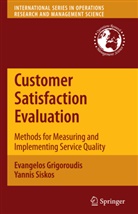 Evangelo Grigoroudis, Evangelos Grigoroudis, Yannis Siskos - Customer Satisfaction Evaluation