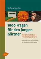 Wolfgang Kawollek - 1000 Fragen für den jungen Gärtner. Zierpflanzenbau, Friedhofsgärtnerei