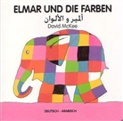 David McKee - Elmar und die Farben, deutsch-arabisch