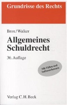 Hans Brox, Wolf-Dietrich Walker - Allgemeines Schuldrecht