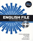 Jane Hudson, Christina Latham-Koenig, Clive Oxenden, Paul Seligson - English File, Pre-Intermediate, Third Edition: English File Pre-intermediate Workbook with Key and iChecker CD-ROM