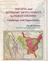 Juliet King, Robin Leichenko, David Listokin, David/ Leichenko Listokin - Housing And Economic Development in Indian Country Challenge And Opportunity