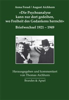 August Aichhorn, Thomas Aichhorn, Ann Freud, Anna Freud, Thoma Aichhorn, Thomas Aichhorn - 'Die Psychoanalyse kann nur dort gedeihen, wo Freiheit des Gedankens herrscht'