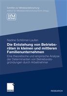 Nadine Schlömer-Laufen - Die Entstehung von Betriebsräten in kleinen und mittleren Familienunternehmen