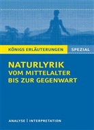 Gudrun Blecken - Naturlyrik vom Mittelalter bis zur Gegenwart