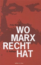 Fritz Reheis - Wo Marx Recht hat