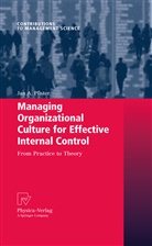 Jan A Pfister, Jan A. Pfister - Managing Organizational Culture for Effective Internal Control