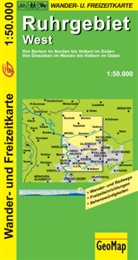 GeoMap, 1:50. 000, GeoMa, GeoMap - GeoMap Karten: Ruhrgebiet West Wander- und Freizeitkarte