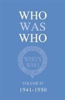 Who's Who, Yearbooks, A &amp; C Black Publishers Ltd - Who Was Who Volume IV (1941-1950)