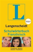 Redaktio Langenscheidt, Redaktion von Langenscheidt - Langenscheidt Schulwoerterbuch Franzoesisch-Deutsch et vv