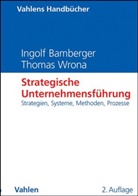 Bamberge, Ingol Bamberger, Ingolf Bamberger, Wrona, Thomas Wrona - Strategische Unternehmensführung
