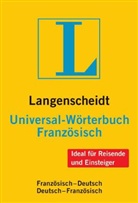 Langenscheidt-Redaktion - Universal-Wörterbuch Französisch: Französisch - Deutsch und vv