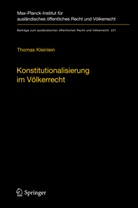 Thomas Kleinlein - Konstitutionalisierung im Völkerrecht