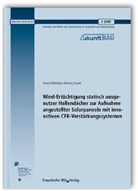Bernd Hillemeier, Henning Kaiser - Wind-Ertüchtigung statisch ausgenutzter Hallendächer zur Aufnahme angestellter Solarpaneele mit innovativen CFK-Verstärkungssystemen. Abschlussbericht
