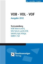 VOB - VOL - VOF, Ausgabe 2012