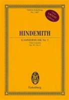 Paul Hindemith, Giselher Schubert - Kammermusik Nr. 5