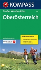 Wolfgang Heitzmann - Kompass Großer Wander-Atlas Oberösterreich