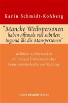 Karin Schmidt-Kohberg, Ulla Wischermann - Frauenbewegungen und Öffentlichkeiten um 1900