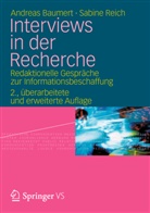 Baumer, Andrea Baumert, Andreas Baumert, Reich, Sabine Reich - Interviews in der Recherche
