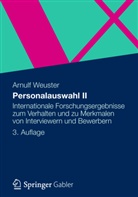 Arnulf Weuster - Personalauswahl II. Bd.2