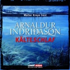 Arnaldur Indridason, Arnaldur Indriðason, Walter Kreye - Kälteschlaf, 4 Audio-CDs (Audio book)