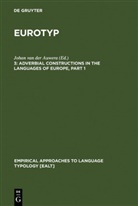 Donall P. O'Baoill, Johan Van Der Auwera, Joha van der Auwera, Johan van der Auwera - Eurotyp - 3: Adverbial Constructions in the Languages of Europe