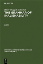 Hilar Chappell, Hilary Chappell, Mcgregor, McGregor, William Mcgregor - The Grammar of Inalienability