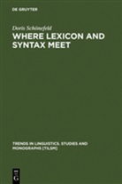 Doris Sch¿nefeld, Doris Schönefeld - Where Lexicon and Syntax meet