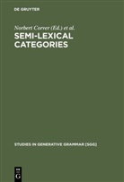 Norber Corver, Norbert Corver, Henk van Riemsdijk, van Riemsdijk, van Riemsdijk - Semi-lexical Categories