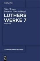 Martin Luther, Emanue Hirsch, Emanuel Hirsch - Werke in Auswahl - Band 7: Predigten